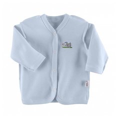 Распашонка Наша мама размер 56, голубой