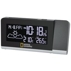 Часы с термометром BRESSER National Geographic (9070400), черный