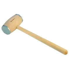 Молоток для отбивания мяса Tescoma Woody 637384 с металлическим наконечником бежевый