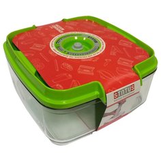 STATUS Контейнер вакуумный VAC-SQ-20, 22x22 см, green