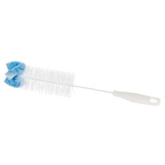 Щетка с губкой Tescoma Clean Kit, белый/синий