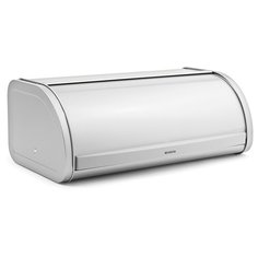Хлебница Brabantia со сдвигающейся крышкой, серый металлик
