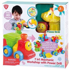 Конструктор PlayGo Junior Mechanic 2038 7в1