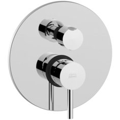 Смеситель для ванны с подключением душа Paffoni Light LIG018CR однорычажный встраиваемый хром