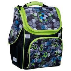 ArtSpace Ранец Junior "Best game" (Uni_17666), черный/зеленый