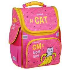 ArtSpace Ранец Junior "Banana Cat", розовый