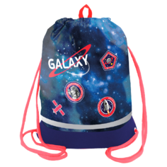 Berlingo Мешок для обуви Galaxy (MS09446) синий/красный