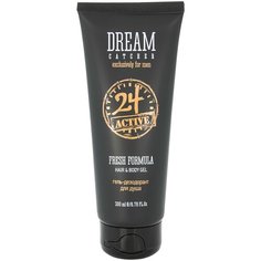 Гель-дезодорант для душа DREAM CATCHER Fresh formula 24 active, 200 мл