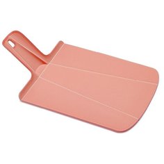 Разделочная доска Joseph Joseph Chop2Pot Plus, 38х21 см, розовый