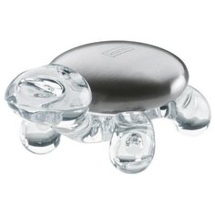 Мыло металлическое c подставкой amanda прозрачное, 120 г Koziol