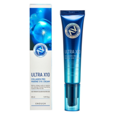 Enough Крем для век Premium Ultra X10 Collagen Pro Marine Eye Cream, 30 мл
