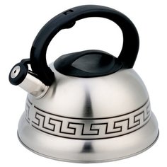 Bekker Чайник со свистком BK-S640 3,2 л, серебристый