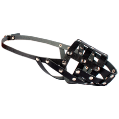 Намордник для собак COLLAR 0629, обхват морды 26 см черный