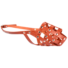 Намордник для собак COLLAR 0629, обхват морды 26 см коричневый