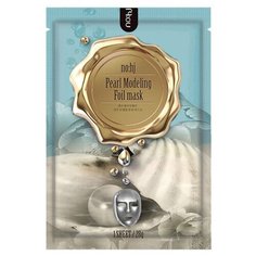 No:hj Modeling Mask Serum Pearl фольгированная маска с экстрактом жемчуга, 28 г Nohj