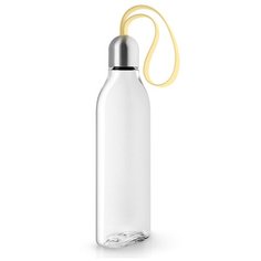 Бутылка для воды Eva Solo плоская 0.5 металл, силикон, пластик Lemon Drop