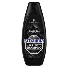 Шампунь Schauma Men 3-В-1 Глубокое очищение, 400 мл
