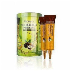 Deoproce Сыворотка восстанавливающая для волос Silk recovery, 10 г, 10 шт.