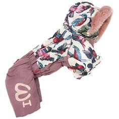 Комбинезон для собак ForMyDogs Птички FW839-2020 F 22 лиловый
