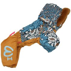 Комбинезон для собак ForMyDogs FW838-2020 M (22) терракот/голубой