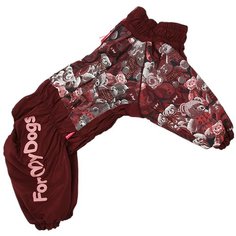 Комбинезон для собак ForMyDogs Мишки FW894/3-2020 F коричневый