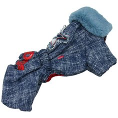 Комбинезон для собак ForMyDogs Звезда FW934-2020 F 20 деним