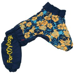 Комбинезон для собак ForMyDogs FW896-2020 F синий/желтый