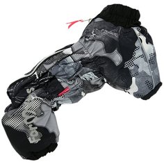 Комбинезон для собак ForMyDogs FW694-2019 22 M черный/серый