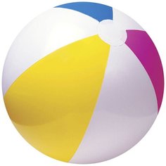 Мяч пляжный «Цветной», d=61 см Intex