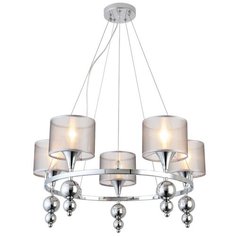 Люстра Evoluce Pazione SLE107103-05, E14, 200 Вт