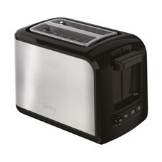 Тостер Tefal TT 410D, черный/серебристый