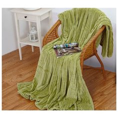 Плед Cleo Orrizonte 200x220 см, зеленый