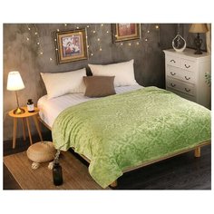 Плед Cleo Moreska 180х200 см, зеленый