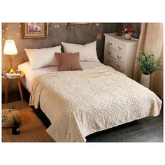 Плед Cleo Moreska 180х200 см, светло-бежевый