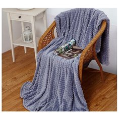 Плед Cleo Carre 200x220 см, сиреневый