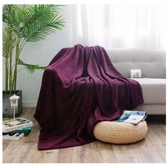 Плед Cleo Royal plush 200х220 см, фиолетовый