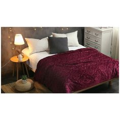 Плед Cleo Moreska 150х200 см, вишневый