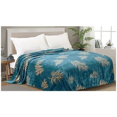 Плед Cleo Калифорния 150х200 см, бирюзовый