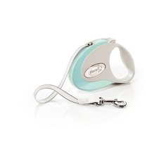 Поводок-рулетка для собак Flexi Style S ленточный мятный 3 м