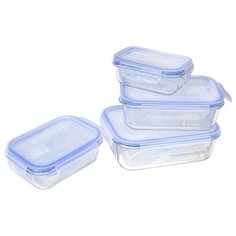 Eley Набор контейнеров ELSTP001B, прозрачный/синий