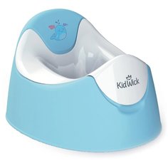 KidWick горшок Трио голубой/белый