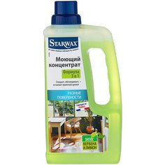 Starwax Моющий концентрат для разных поверхностей Вербена с лимоном 1 л