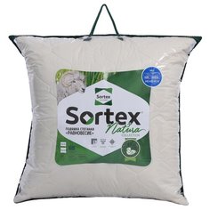 Подушка Sortex Natura Равновесие (1д7-512) 68 х 68 см белый/зеленый