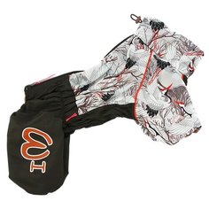 Комбинезон для собак ForMyDogs Аисты FW849-2020 20 коричневый