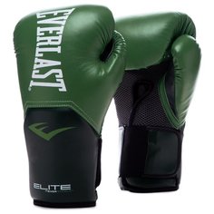 Боксерские перчатки Everlast Elite ProStyle зелeный 8 oz