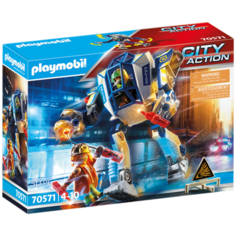 Конструктор Playmobil City Action 70571 Полицейский робот