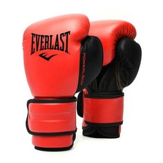 Боксерские перчатки Everlast Powerlock PU 2 красный 16 oz
