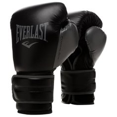 Боксерские перчатки Everlast Powerlock PU 2 черный 8 oz