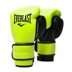 Боксерские перчатки Everlast Powerlock PU 2 салатовый 10 oz