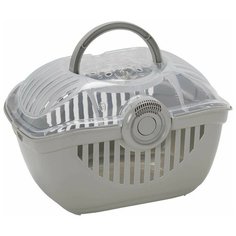 Корзина-переноска для кошек Moderna Top Runner Medium 39х25х29 см серый